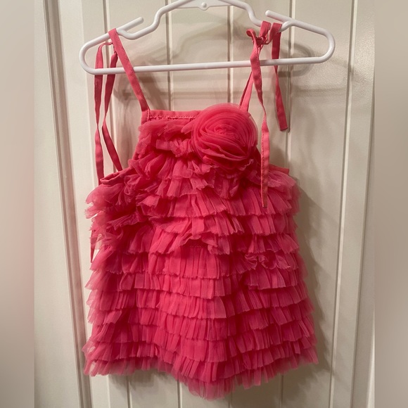 Mud Pie I boutique style dress bundle for baby I chiffon ruffle dress I - Picture 2 of 6